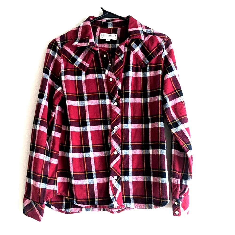 Button up red flannel